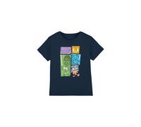 Star Wars Young Jedi Adventure Blocks Kids T-Shirt Navy | Size: 3-4 Years Star Wars Navy 3-4 Years