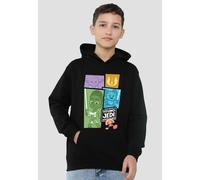 Star Wars Young Jedi Adventure Blocks Youth Kids Pull-Over Hoodie, Black Disney Black 7-8 Years