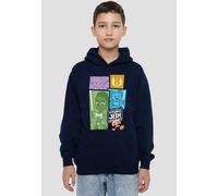 Star Wars Young Jedi Adventure Blocks Youth Kids Pull-Over Hoodie, Navy Disney Navy 12-13 Years