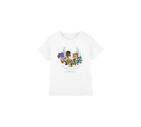 Star Wars Young Jedi Adventure Force Is With Us Kids T-Shirt White | Size: 7-8 Years Star Wars White 7-8 Years