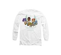 Star Wars Young Jedi Adventure Force is With Us Long Sleeve T-Shirt, White Star Wars White S