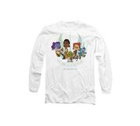 Star Wars Young Jedi Adventure Force is With Us Long Sleeve T-Shirt S-2XL, White