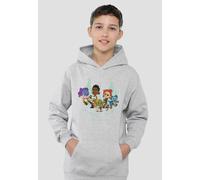 Star Wars Young Jedi Adventure Force Is With Us Youth Kids Pull-Over Hoodie, Athletic Heather Disney Grey 9-11 Years