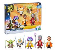 Star Wars Young Jedi Adventures Jedi Showdown Pack, 5-Pack Action Figures, 4"