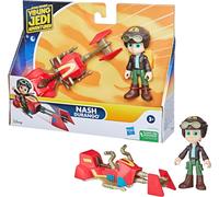 Star Wars Young Jedi Adventures Nash Durango Figure & Speeder Bike VEHICLE RED