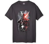 STAR WARS Young Men's Dark Lord Darth Vader T-Shirt, Charcoal, XXL