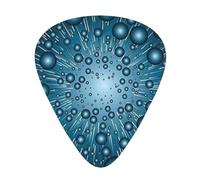 Star Water Droplets Guitar Picks Plectrums For Guitar Bass 12 Pack