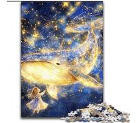 Star Whale 1000 Piece Jigsaw Puzzles for Adults & Teens, Educational Stress Relief Toy for Is Ideal As A Gift for The Whole Family (26x38cm)