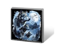 Star Wolf Funny Lapel Tie Pin Buttons Brooch Badge Pin Clothes Hat Accessories for Men Women