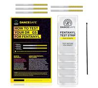 Star World Wellness Fentanyl Test Strips Kit with Quick Results, 5 Pack, Testing for Liquid and Powder Substances, Rapid Response for Liquids, Powders and Pills, 10mg Micro Scooper Included