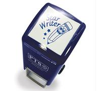 Star Writer Literacy Pre Inked School Teachers Positive Feedback Reward Marking Stamper Stamp 25mm Primary Teaching Services