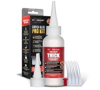 Starbond Premium Super Glue | Cyanoacrylate Glue Thick 2000 CPS | CA Glue Gap Filler Adhesive | Waterproof Super Glue All Purpose for Wood Metal Crafts | Superglue General Strong Bonding | 2 oz
