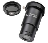 Starboosa 1.25-inch 5X Barlow Lens & Moon Filter Kit-for Telescope Eyepieces