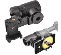 Starboosa Rifle Scope Mount Camera Adapter - All-Aluminum Smartphone Camera Adapter for Hunting & Birding with Dual Viewing Angles - Enhanced Secure Nylon Ring Clamp Design