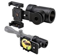 Starboosa Rifle Scope Mount Camera Adapter - Premium All-Aluminum Smartphone Mount for Hunting & Birding with Dual Viewing Angles - Quick, Screw-Free Locking System for Fast, Easy Setup