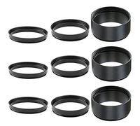 Starboosa Telescope T2-Extension Tube Kit for SLR Cameras and Eyepieces - Length 5mm x3; 7mm x3; 15mm x3 - M42x0.75 on Both Sides (9 Set)
