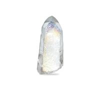 Starborn Angel Aura Quartz Crystal Points, Large - 1 piece, L, Gemstone, quartz, Clear, rainbow, iridescent