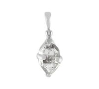 Starborn Herkimer Crystal Sterling Silver Pendant