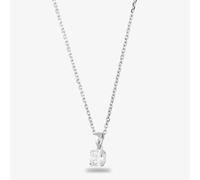 Starbright Silver 6.5mm Cushion-cut Cubic Zirconia Pendant E3858P-6.5x6.5M 3A