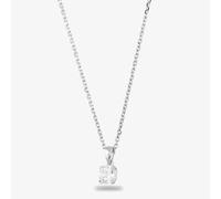 Starbright Silver 6.5mm Cushion-cut Cubic Zirconia Pendant E3858P-6.5x6.5M 3A