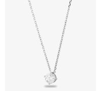 Starbright Silver 7mm Four Claw Cubic Zirconia Pendant DVP006-7M 3A