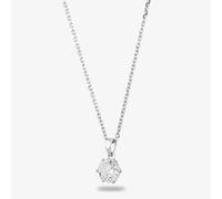 Starbright Silver 8mm Six Claw Cubic Zirconia Pendant E2177P-8M 3A