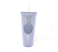 Starbucks 2019 Holiday Season IRIDESCENT COLD CUP - BLING PLATINUM, 24 Fl Oz