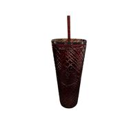 Starbucks 2022 Holiday Jewel Venti 24oz Tumbler with Straw Red