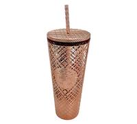 Starbucks 2023 Winter Holiday Jeweled 24oz Tumbler Cold Cup - Rose Gol