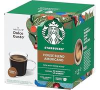 STARBUCKS Americano House Blend Medium Roast Coffee Pods by Dolce Gusto - 36 Coffee Americano Pods (3 packs) | Sold by Bargain Hub