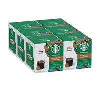 STARBUCKS Americano House Blend Medium Roast Coffee Pods by NESCAFÉ Dolce Gusto - 72 Coffee Americano Pods (6 packs)
