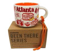 Starbucks Atlanta Been There Collection Ceramic Coffee Demitasse Ornament 2 oz