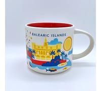 STARBUCKS - Balearic Islands (Spain) You Are Here Collection YAH - Coffee Mug 14 oz/14 Fl.oz