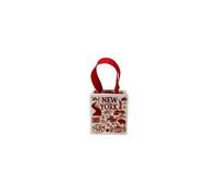 Starbucks Been There Series New York ceramic Tote Ornament