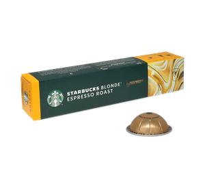 Starbucks | Blonde Espresso Roast - 10 small pods for Nespresso® Vertuo