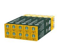 STARBUCKS Blonde Espresso Roast by Nespresso, Blonde Roast, Coffee Capsules 10 x 10 (100 Capsules)