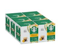 STARBUCKS Blonde Espresso Roast Coffee Pods by NESCAFÉ Dolce Gusto - 72 Light Roast Coffee Capsules (6 packs) - Light Espresso