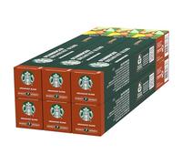 STARBUCKS Breakfast Blend by Nespresso, Medium Roast, Coffee Capsules 6 x 10 (60 Capsules)