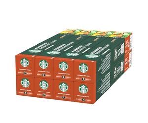 STARBUCKS Breakfast Blend By Nespresso, Medium Roast, Coffee Capsules 8 X 10 (80 Capsules)