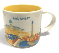 Starbucks Budapest You Are Here 16oz Coffee Mug
