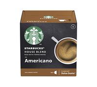 STARBUCKS Dolce Gusto House Blend Americano Coffee Pods - Pack of 12, Brown