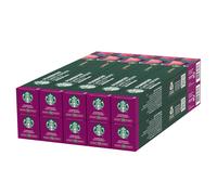 STARBUCKS Caff? Verona by Nespresso, Dark Roast, Coffee Capsules 10 x 10 (100 Capsules)