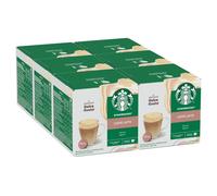 STARBUCKS Caffè Latte by NESCAFÉ Dolce Gusto, Creamy Milk Coffee, 100% Arabica Beans, 72 Caffè Latte Pods (6 packs)