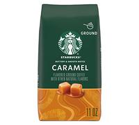 STARBUCKS Caramel, Ground Coffee, 11 oz