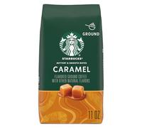 STARBUCKS Caramel, Ground Coffee, 11 oz