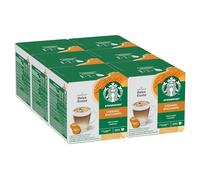 STARBUCKS Caramel Macchiato by NESCAFÉ Dolce Gusto, 72 Caramel Macchiato Coffee Pods (6 packs), Flavoured Coffee
