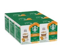 STARBUCKS Caramel Macchiato by NESCAFÉ Dolce Gusto, 72 Caramel Macchiato Coffee Pods (6 packs), Flavoured Coffee