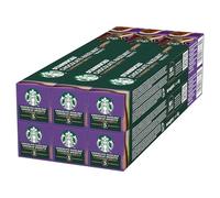 STARBUCKS Chocolate Hazelnut by Nespresso, Blonde Roast, Coffee Capsules 6 x 10 (60 Capsules)