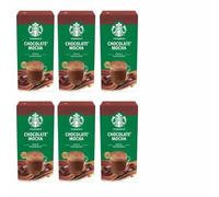 Starbucks Chocolate Mocha Premium Instant Coffee, 5 Sachets per Pack, 6 Packs, Total 30 Sachets