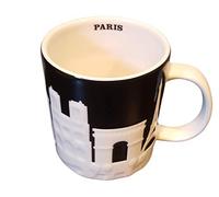 Starbucks City Mug France Coffee Cup Paris Relief 2011